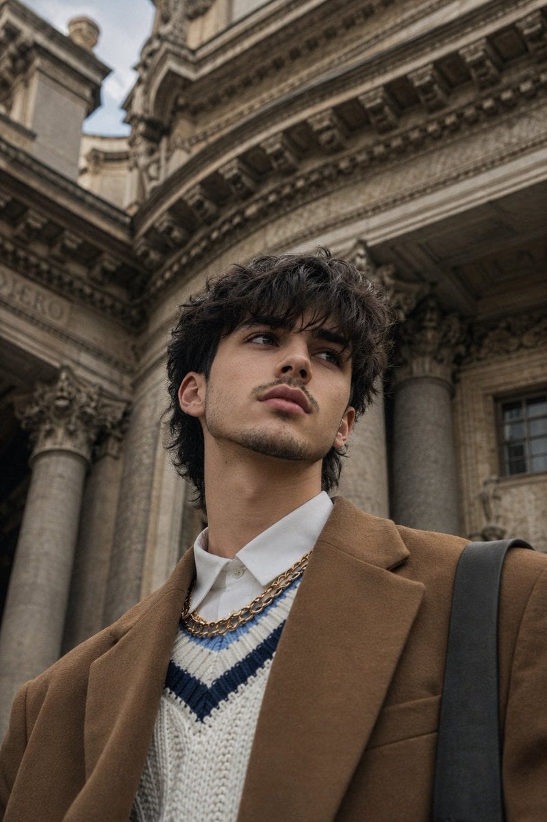 Classical European Architectural Portrait