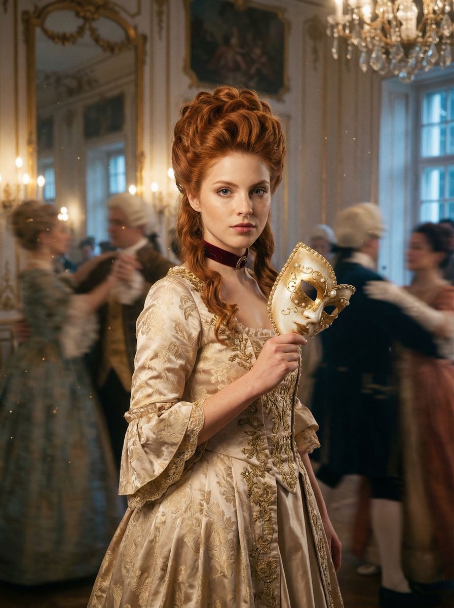 Rococo Masquerade Ball Editorial