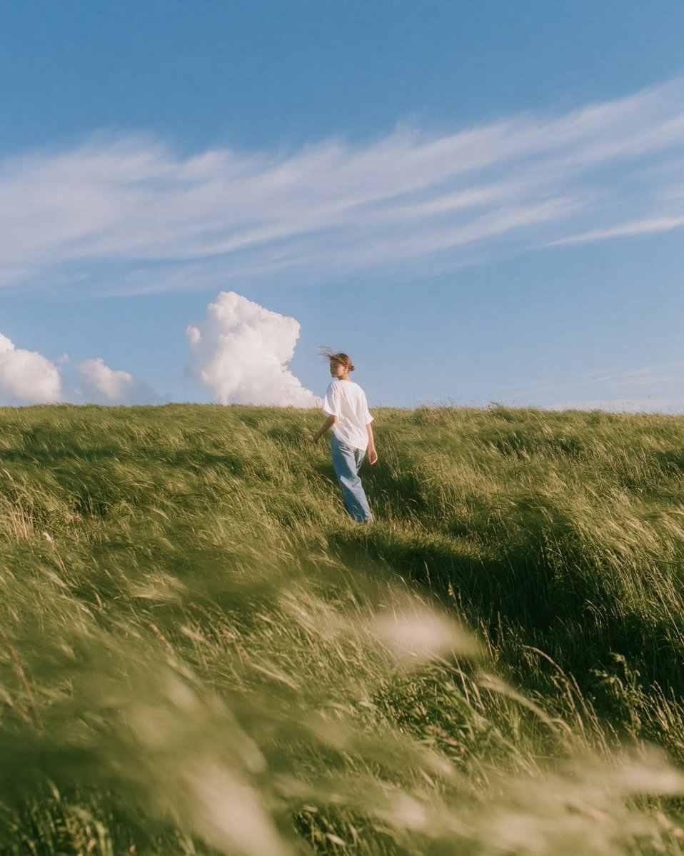 Airy Summer Wheat Field Portrait