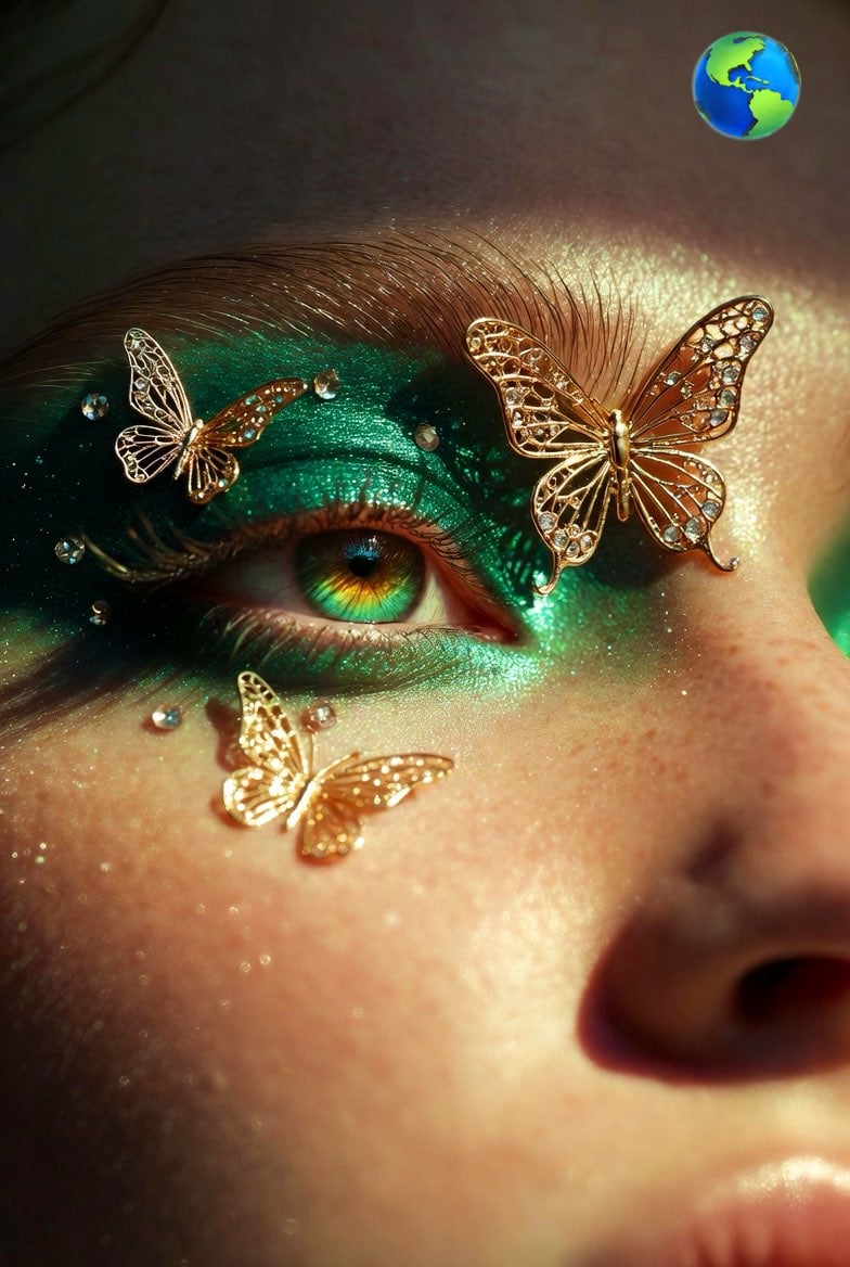 Hyper-realistic Close-up of Woman's Eye