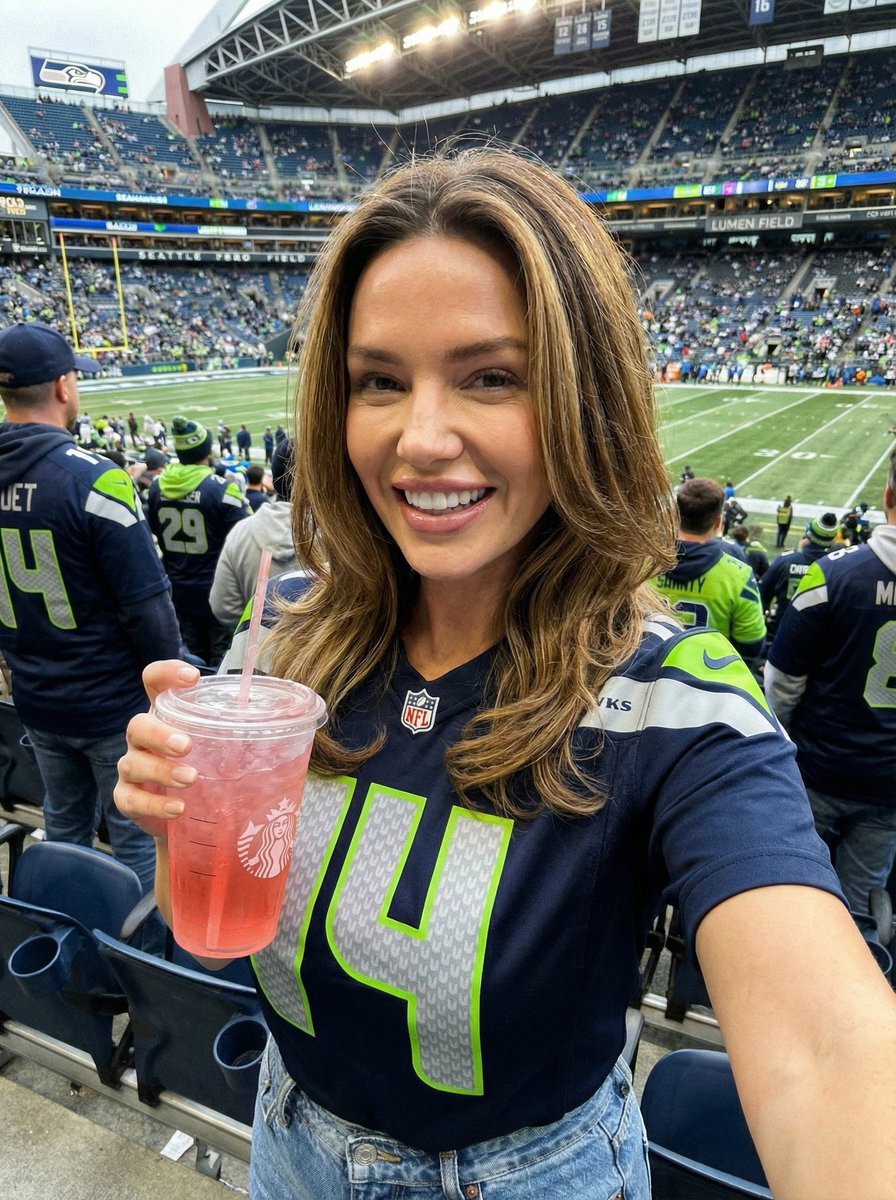 Seahawks Football Game Day Scene Prompt