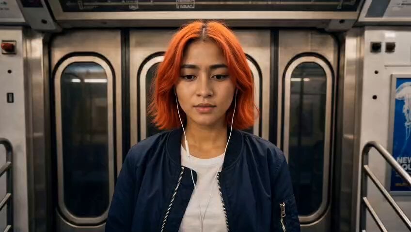 Subway Fight Scene Cinematic Prompt