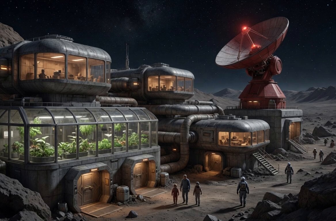 Space Colony Housing