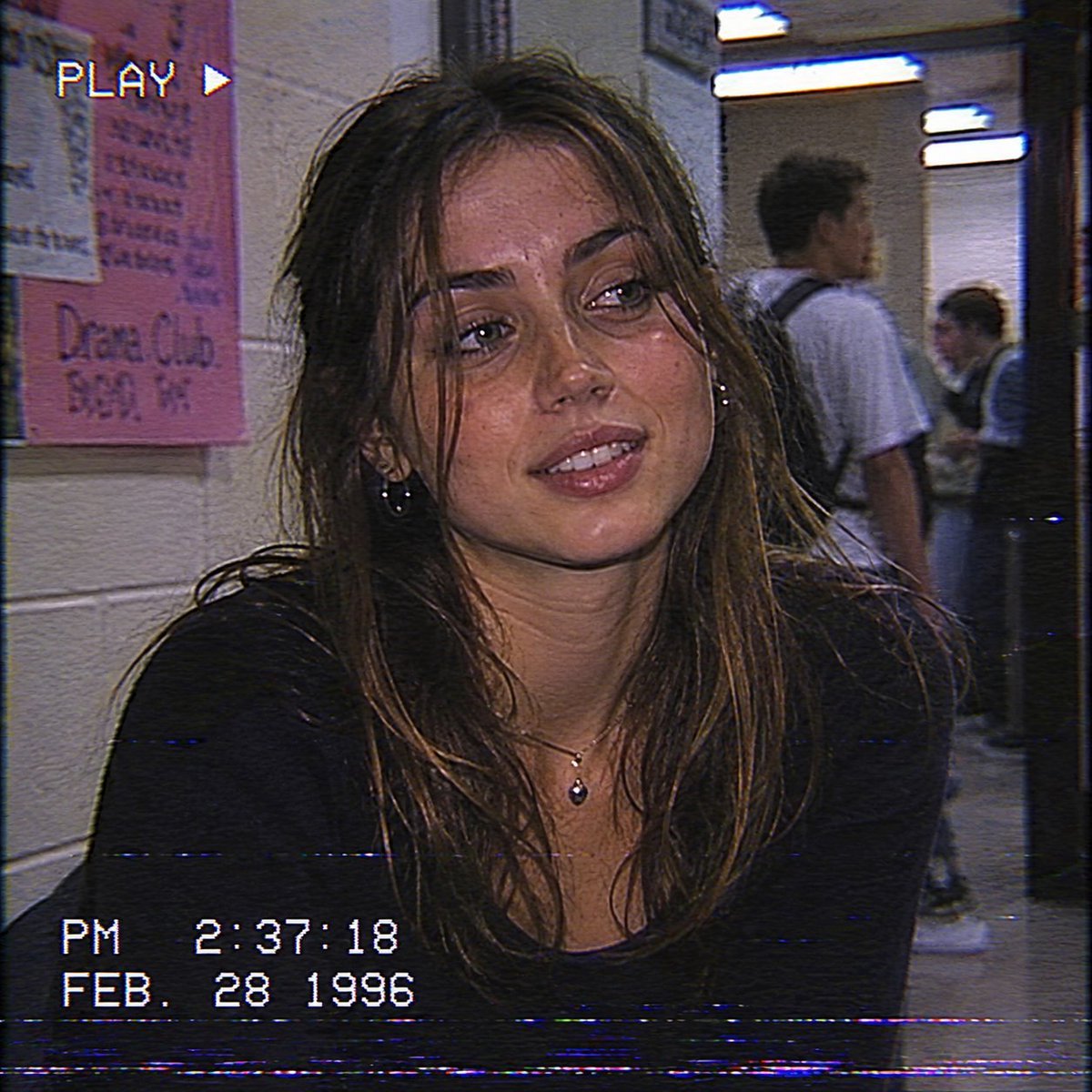 Vintage VHS High School Portrait — AI image template example
