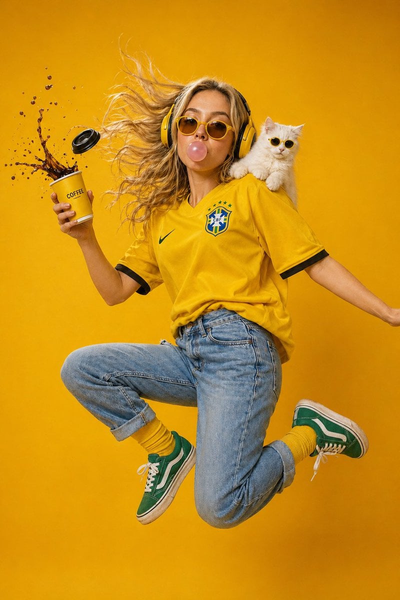 Surreal Studio Fashion Portrait