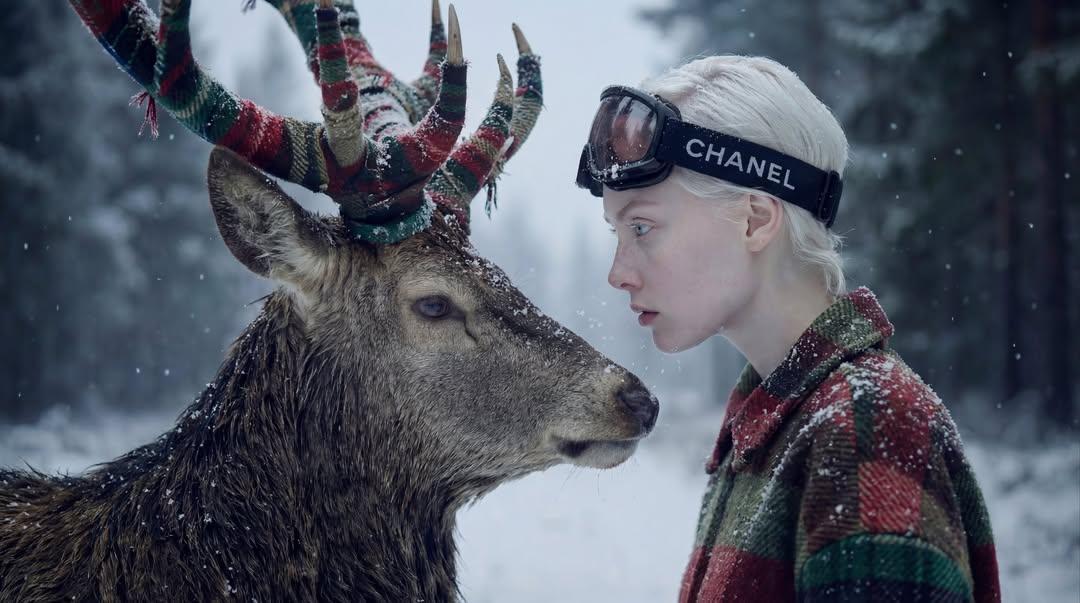 Hyper-Realistic Winter Fantasy Portrait Prompt