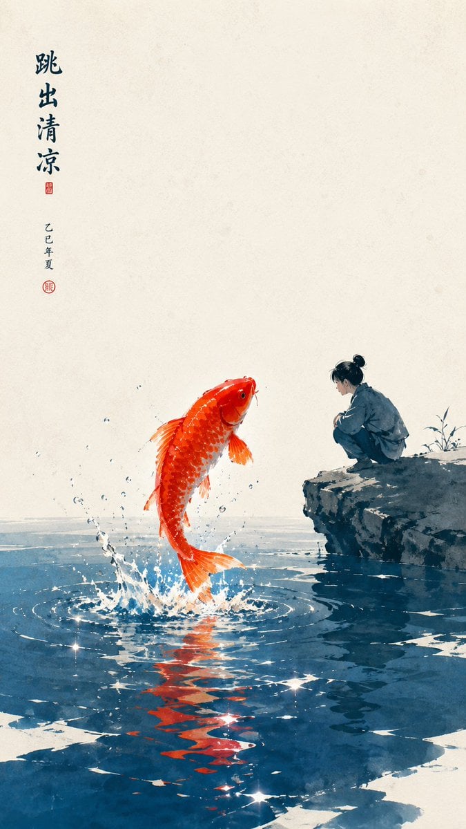 Oriental Zen Minimalist Wallpaper