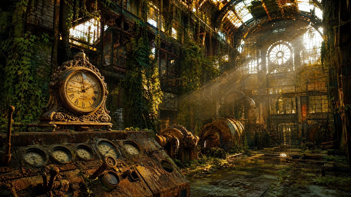 Rusted Decadent Clockwork Ruin