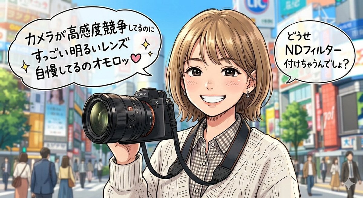 Sarcastic Anime Camera Girl