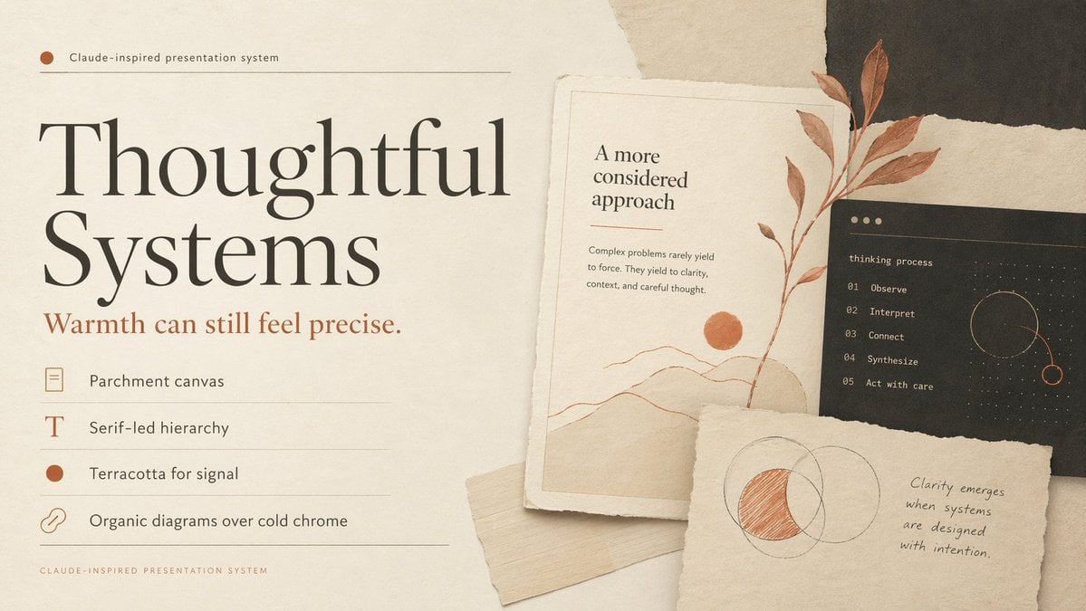 Thoughtful Systems Presentation Cover