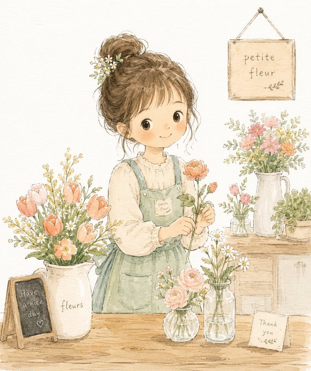 Soft Watercolor Children's Book Illustration — AI image template example