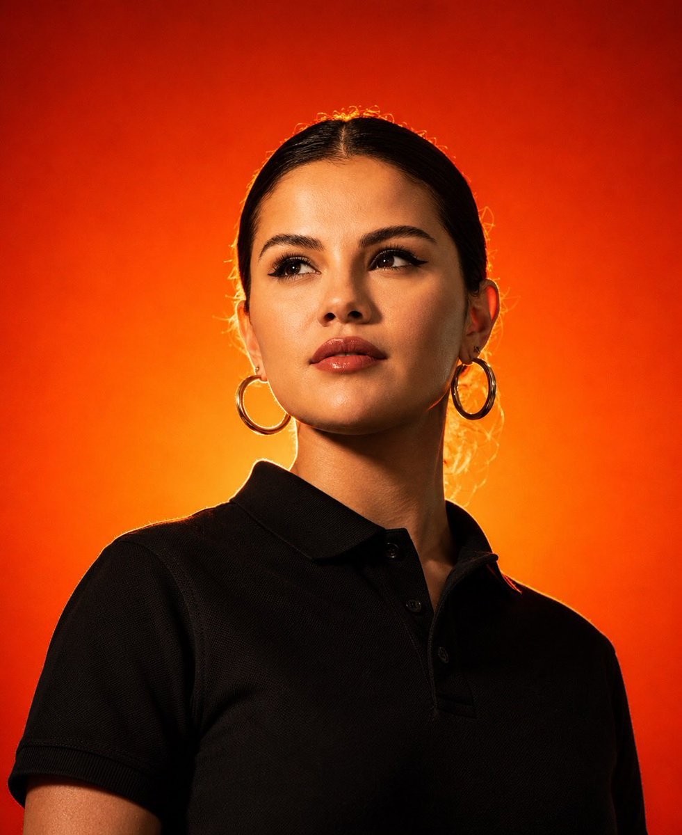 Fiery Studio Fashion Portrait — AI image template example