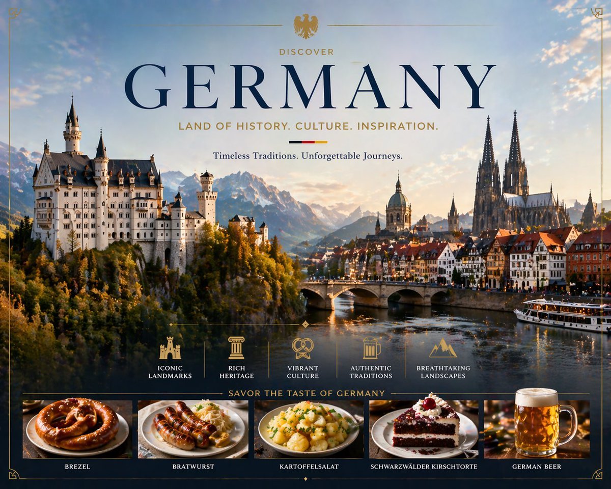 Luxury Germany Travel Poster