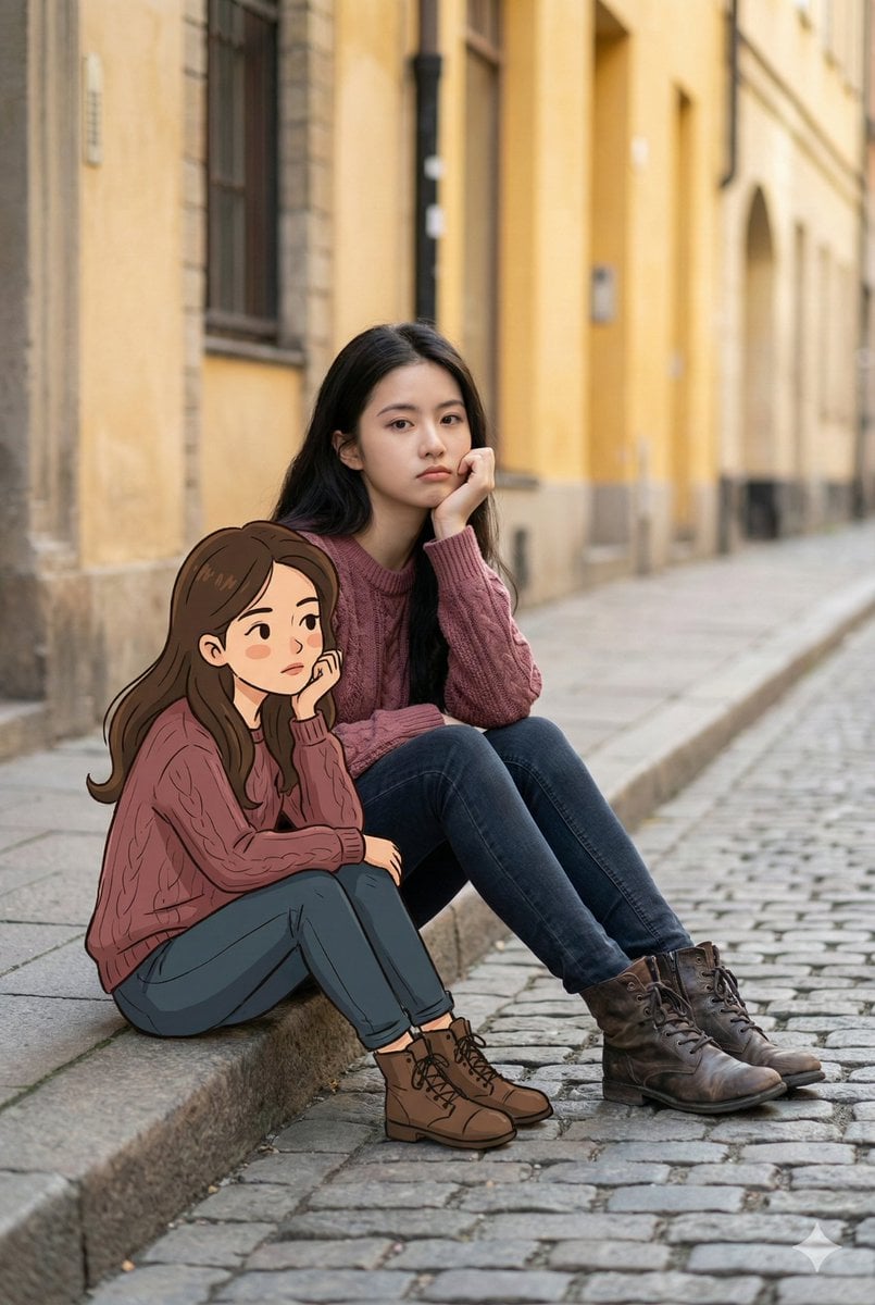 Dual Portrait Generation: Realistic and Cartoon Self-Portrait