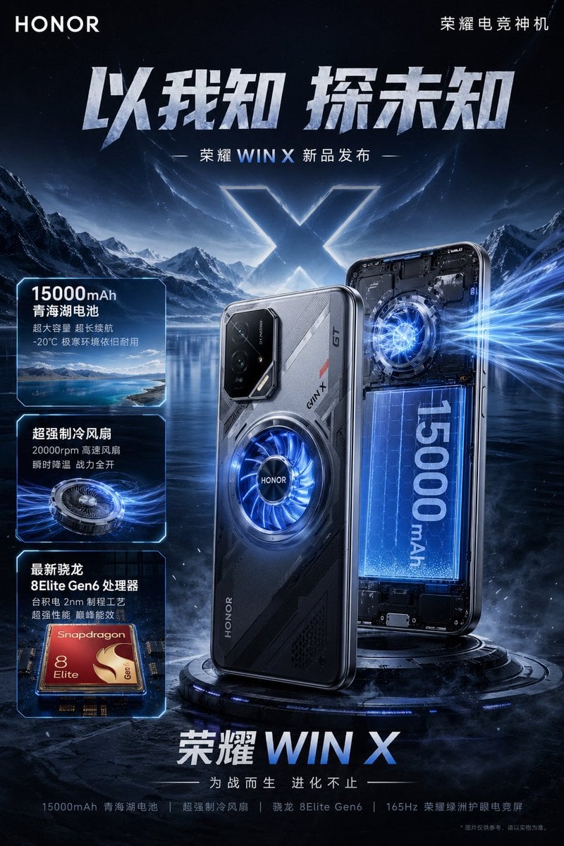 Futuristic Gaming Phone Launch Poster