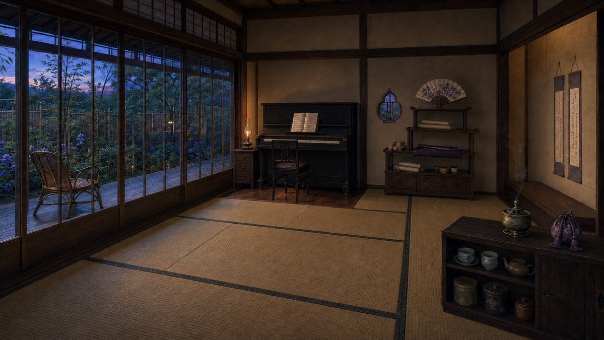 Wide Anime Japanese Room Extension