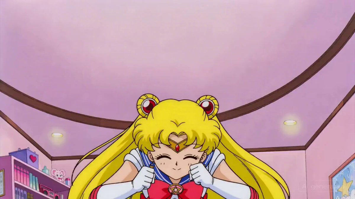 Sailor Moon Dialogue Scene