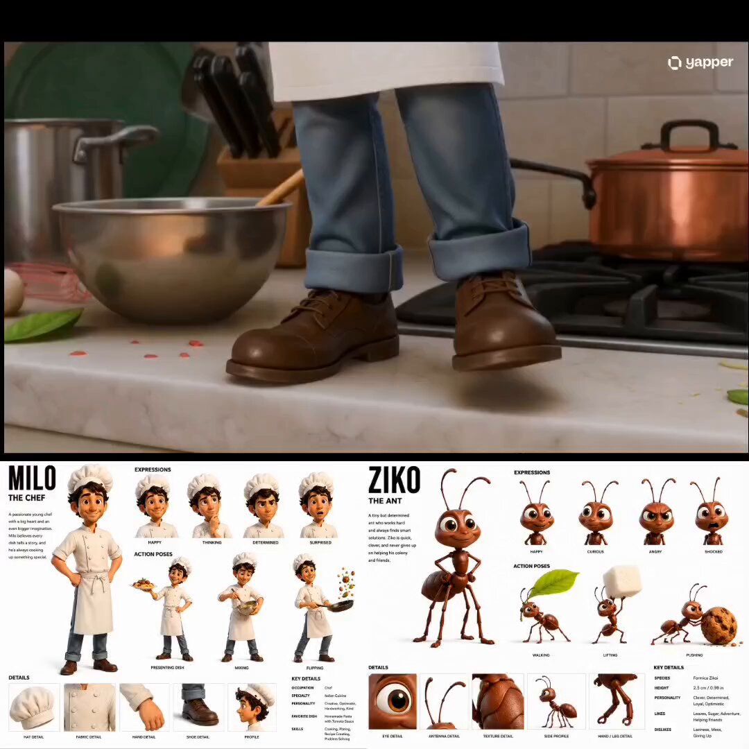 Chef and Ant Kitchen Chase