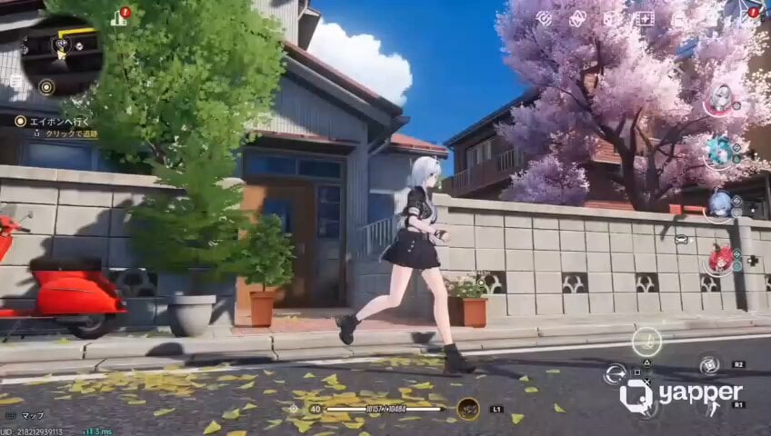 Futuristic Anime Parkour Gameplay Cinematic