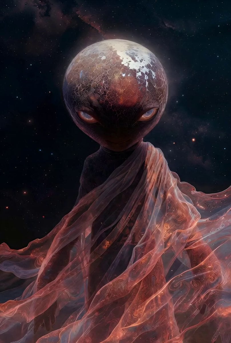 Cosmic Friendly Being Ad Astra