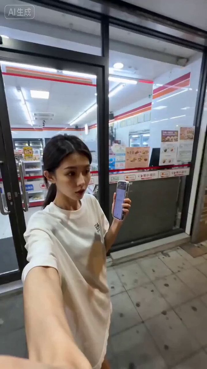 Taiwanese Girlfriend POV Video Prompt