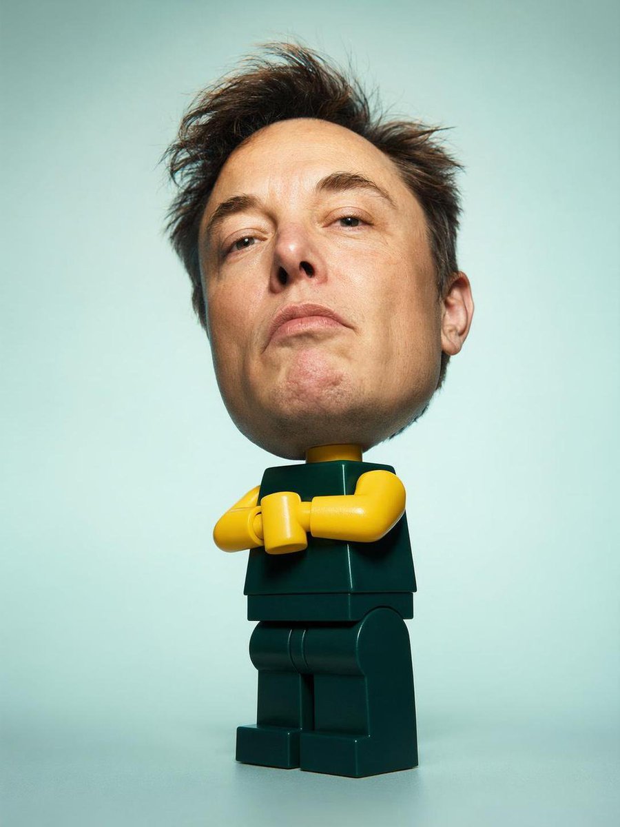 Surreal LEGO Human Minifigure