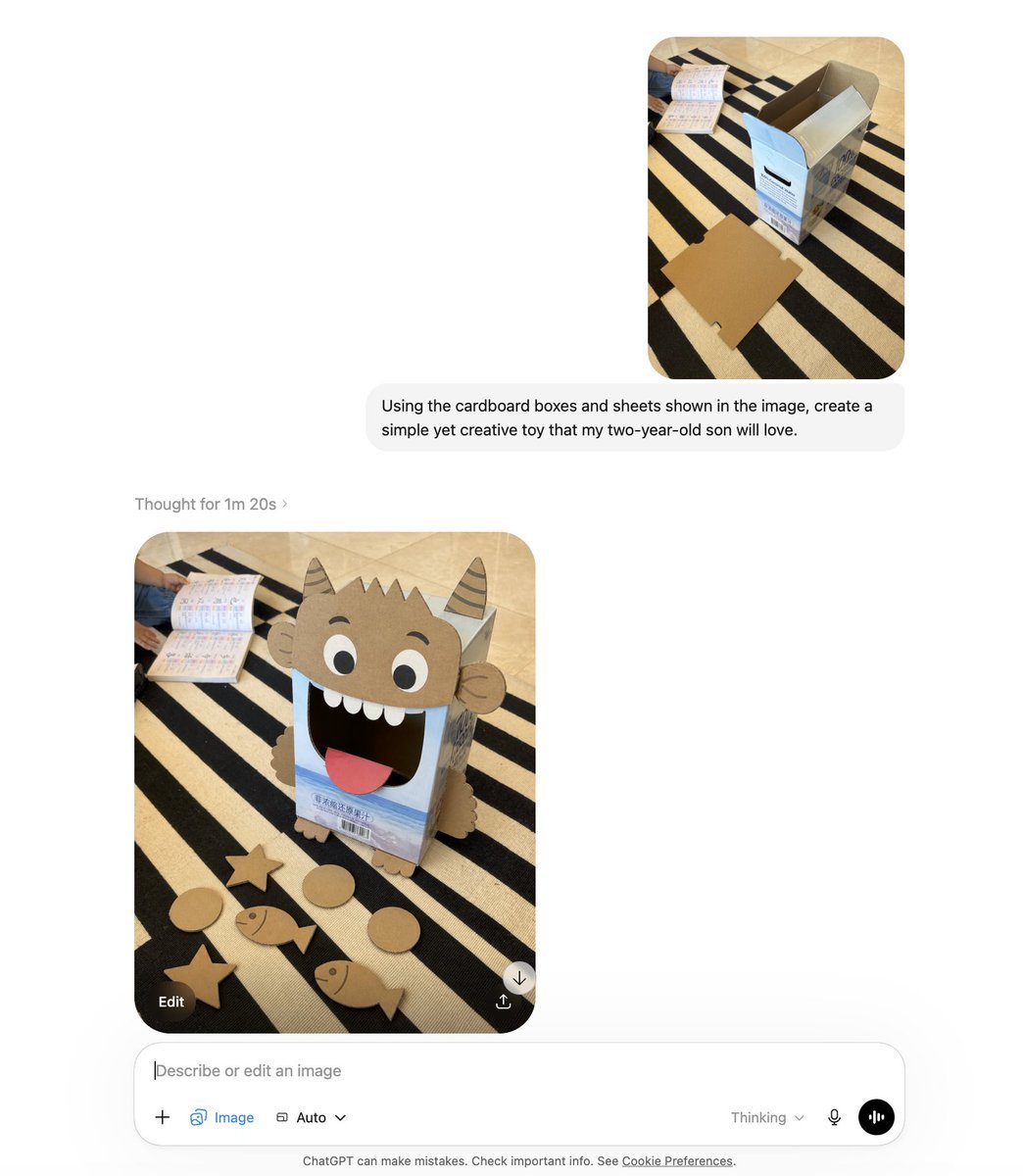 Cardboard Box DIY Toy Creation reference image 1