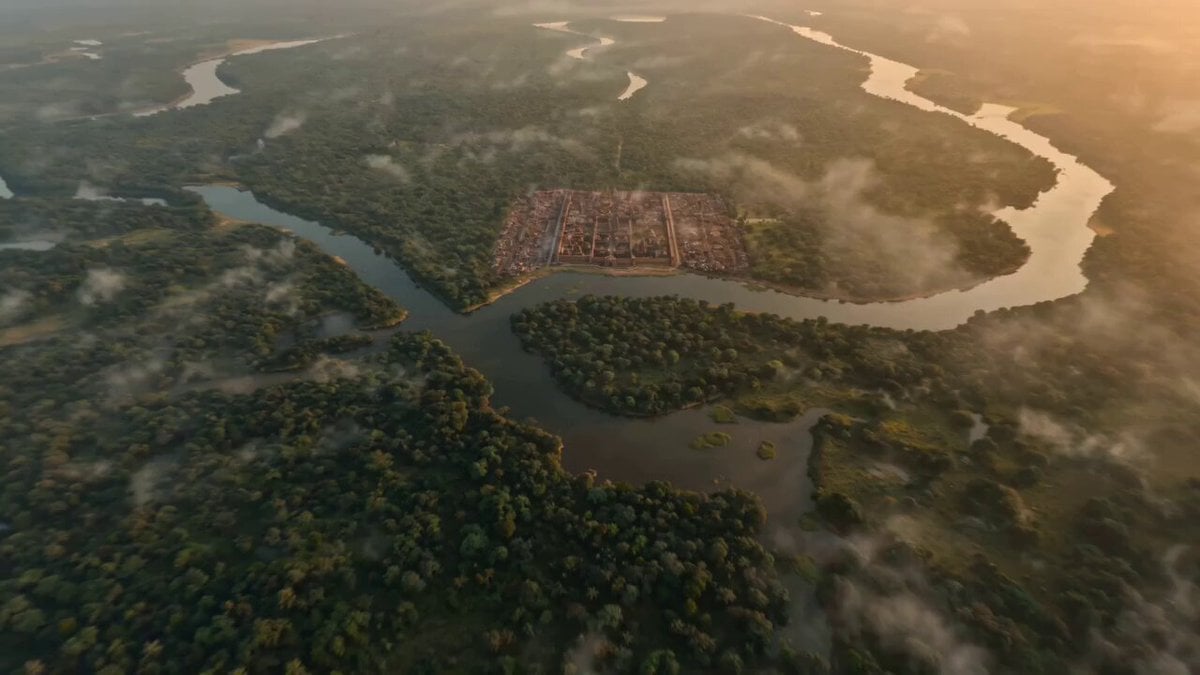 Ancient Indian Kingdom FPV Flyover