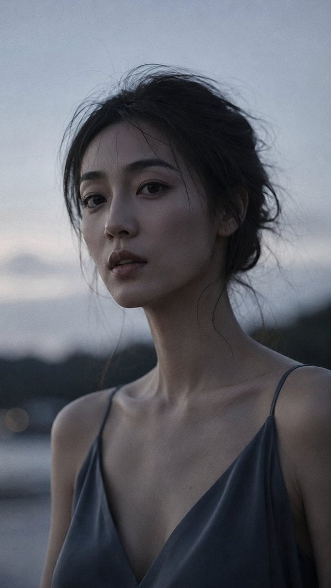 Japanese Dusk Portrait