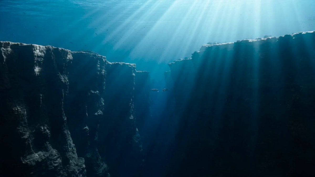 Underwater Submarine Disaster Scene