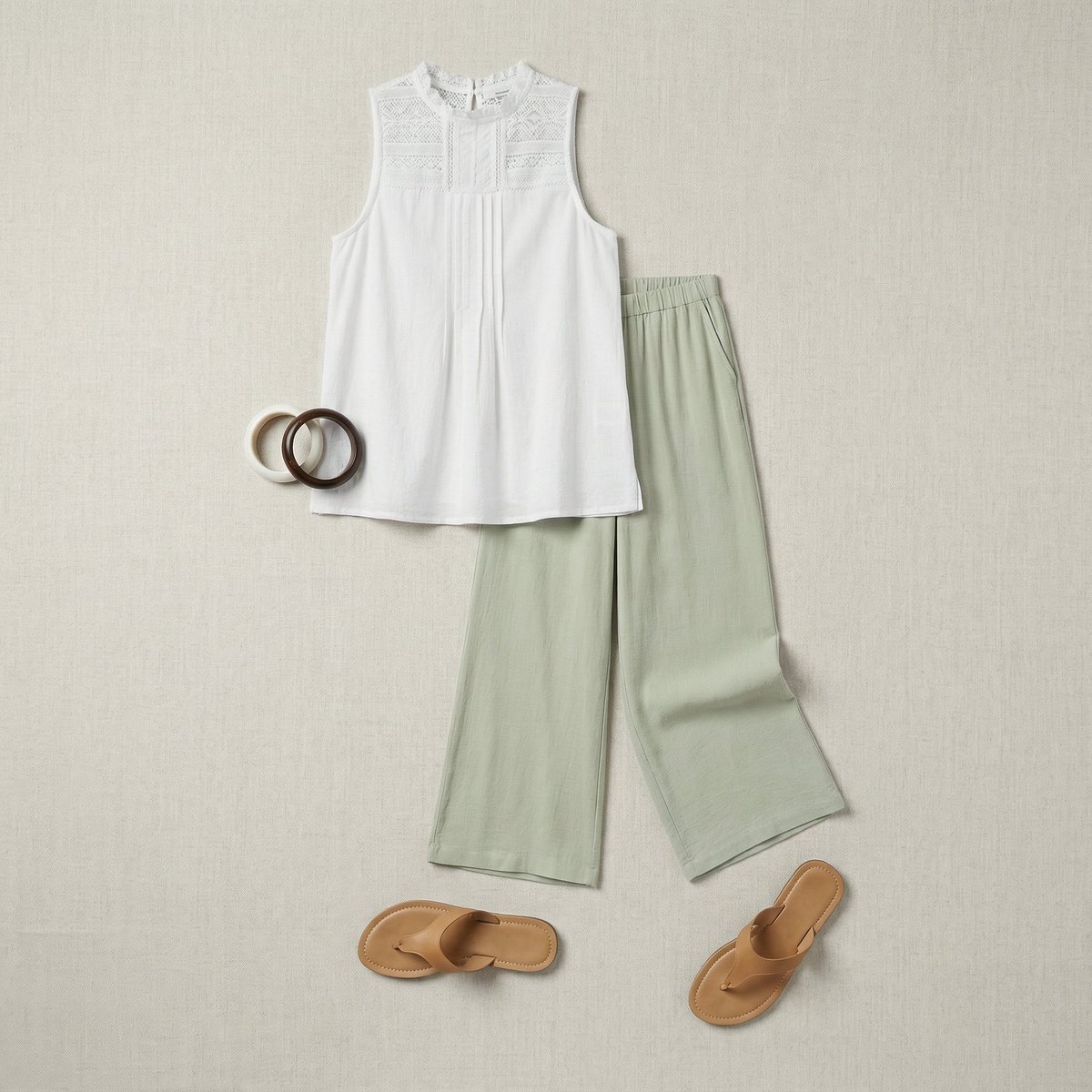 Flat Lay Fashion Editorial Image