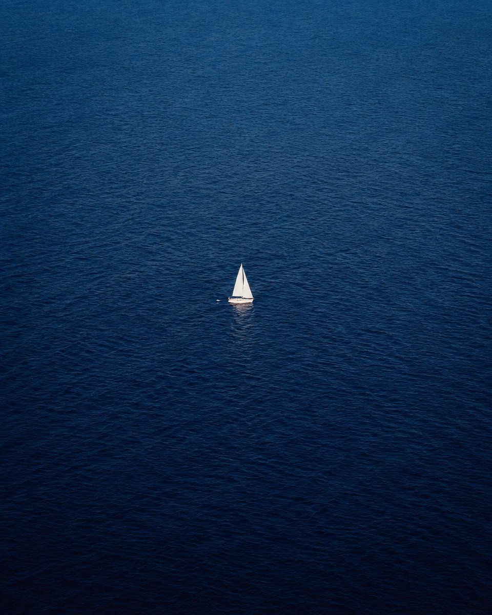 Minimalist Aerial Drone Photography — AI image template example