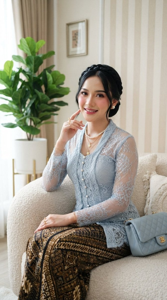 Traditional Southeast Asian Portrait — AI image template example