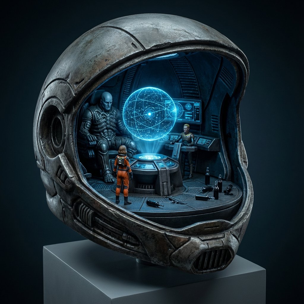 High-Concept 3D Diorama Generation Prompt