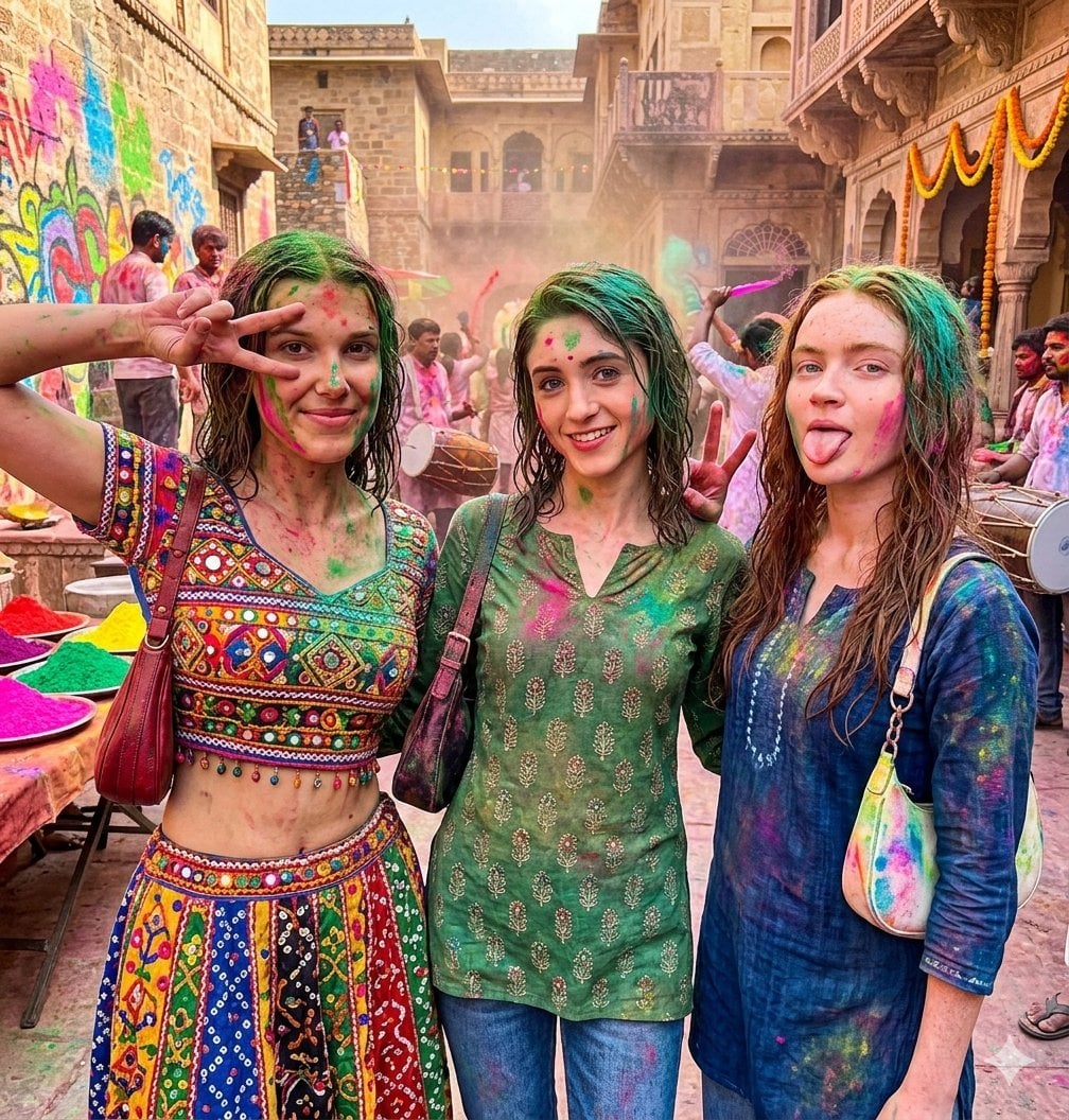 Holi Festival Cinematic Photojournalism