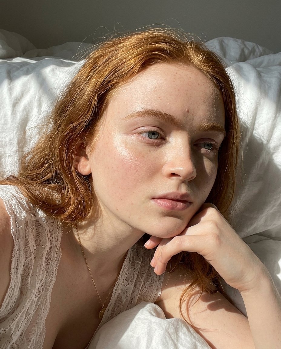 Natural Sunlight Close-up Portrait Prompt for Nano Banana 2