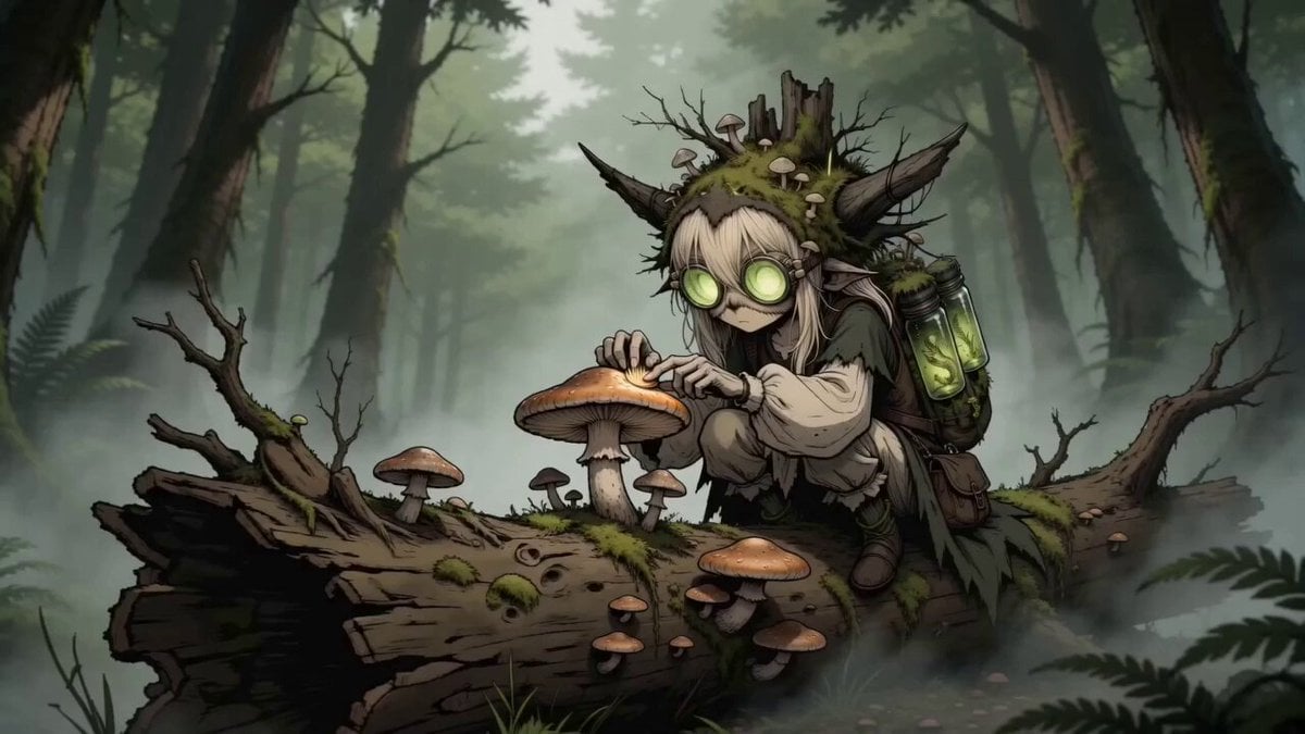 Woodland Alchemist Storyboard Scenes