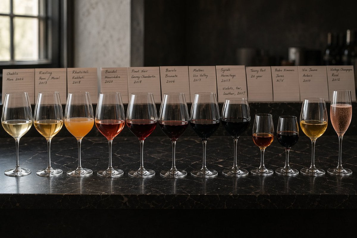 Twelve-Wine Sommelier Lineup