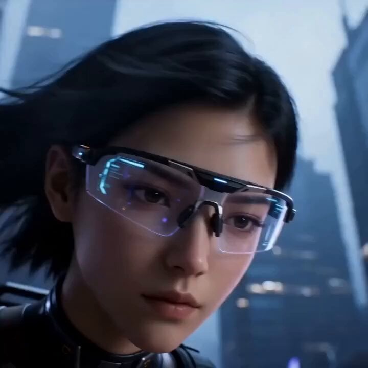 Cyberpunk Exoskeleton Suit-up Animation