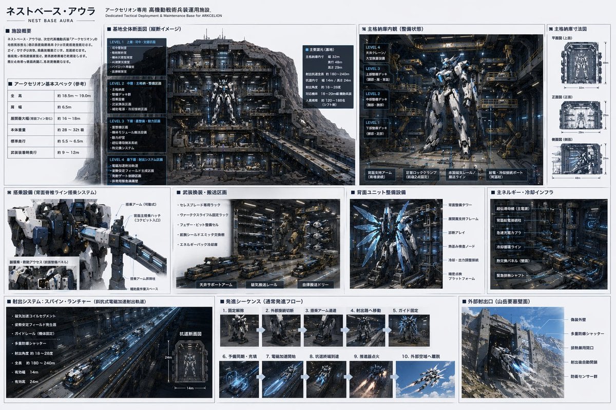 Mecha Base Technical Spec Sheet reference image 1