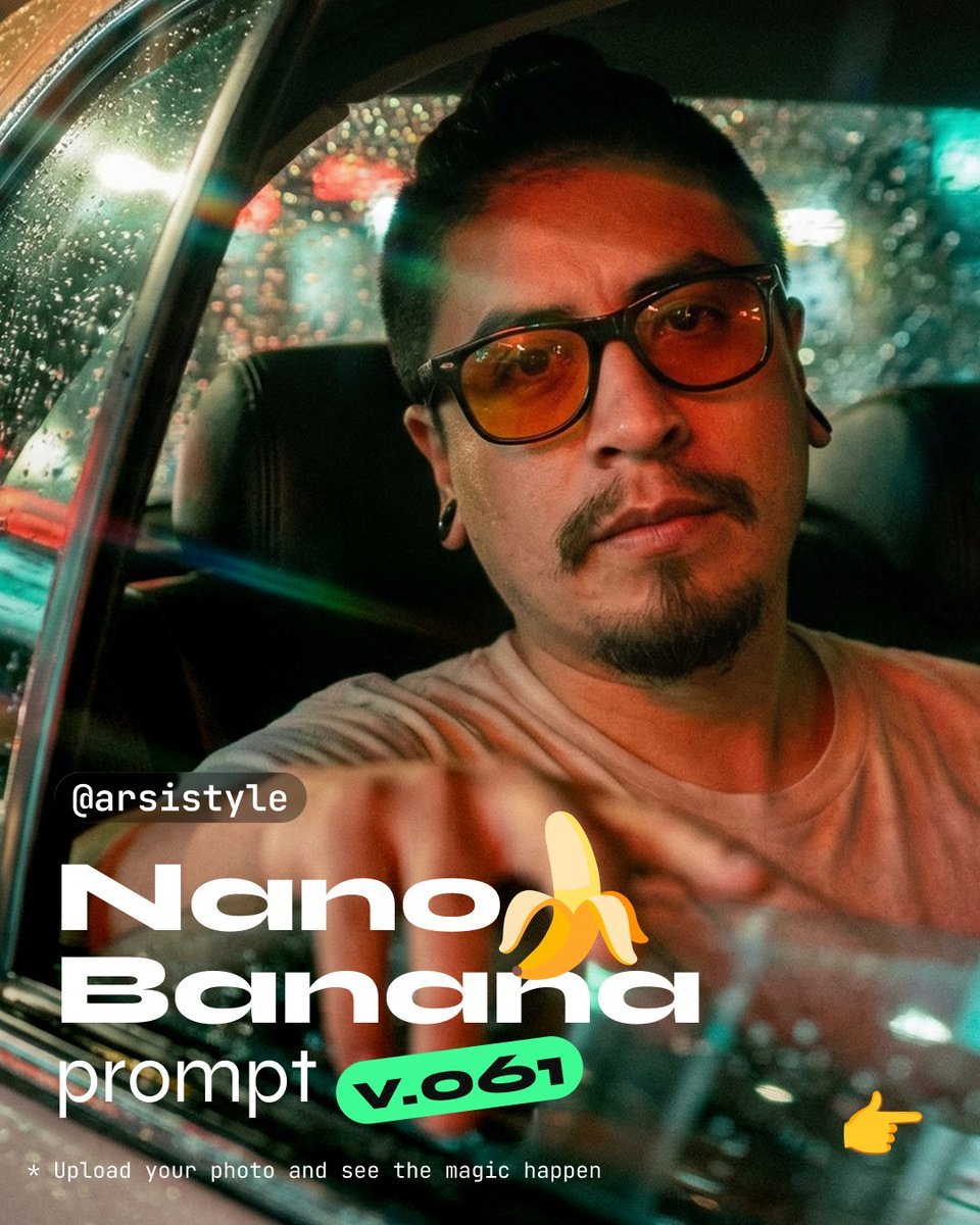 Cinematic Night Taxi Portrait with Teal and Orange Grading