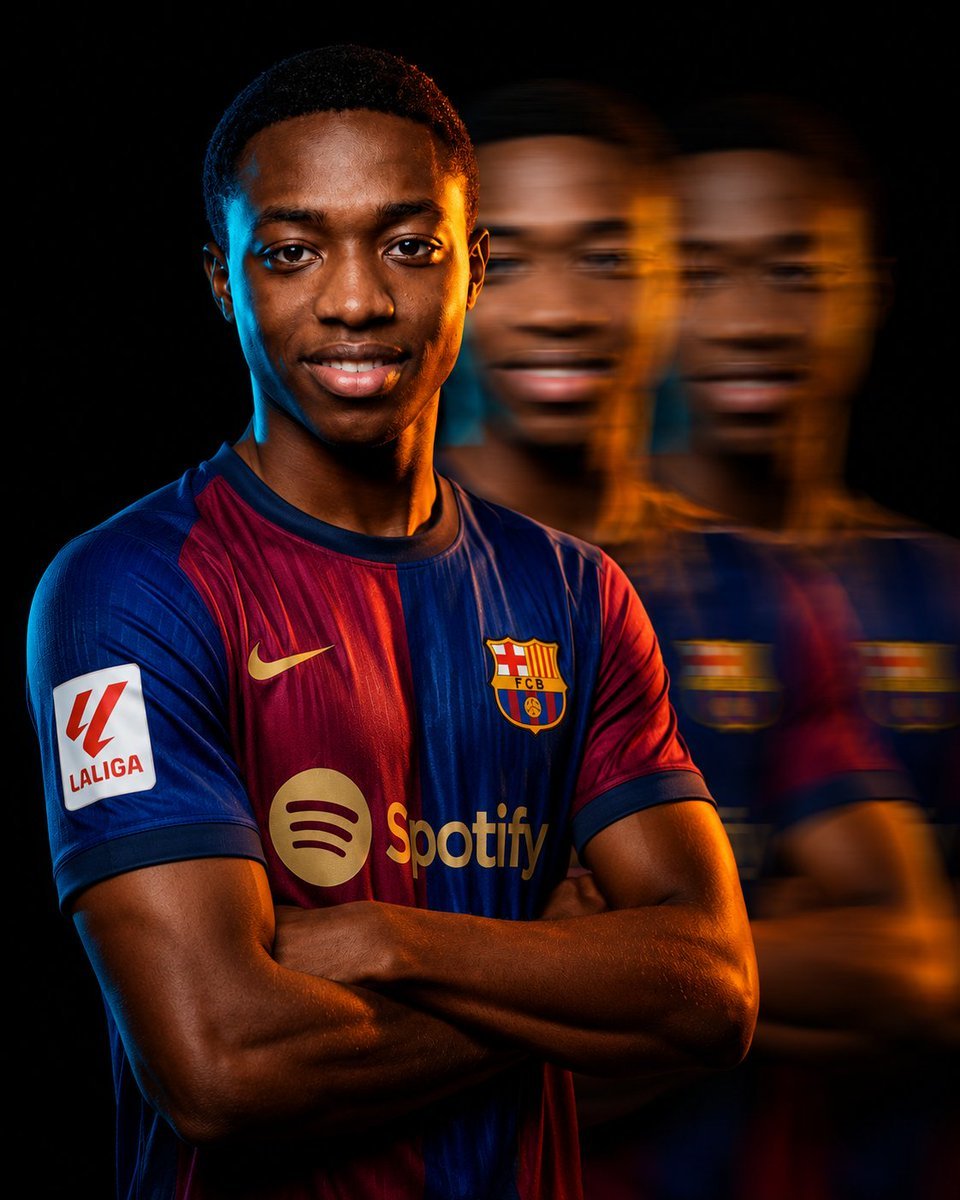 Cinematic Football Campaign Portrait