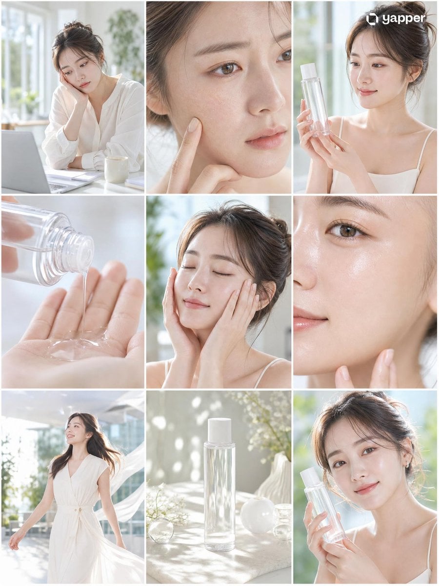 Skincare Commercial Storyboard