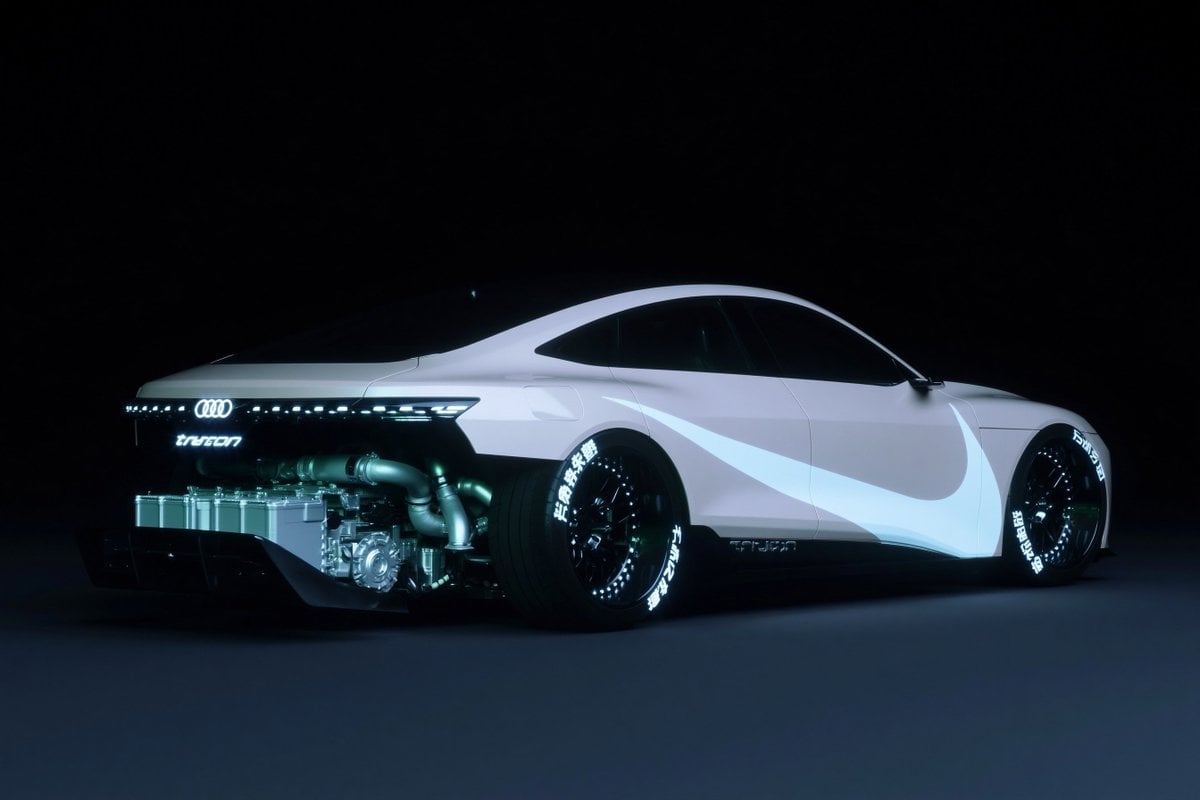 Futuristic Audi Tron Concept Coupe