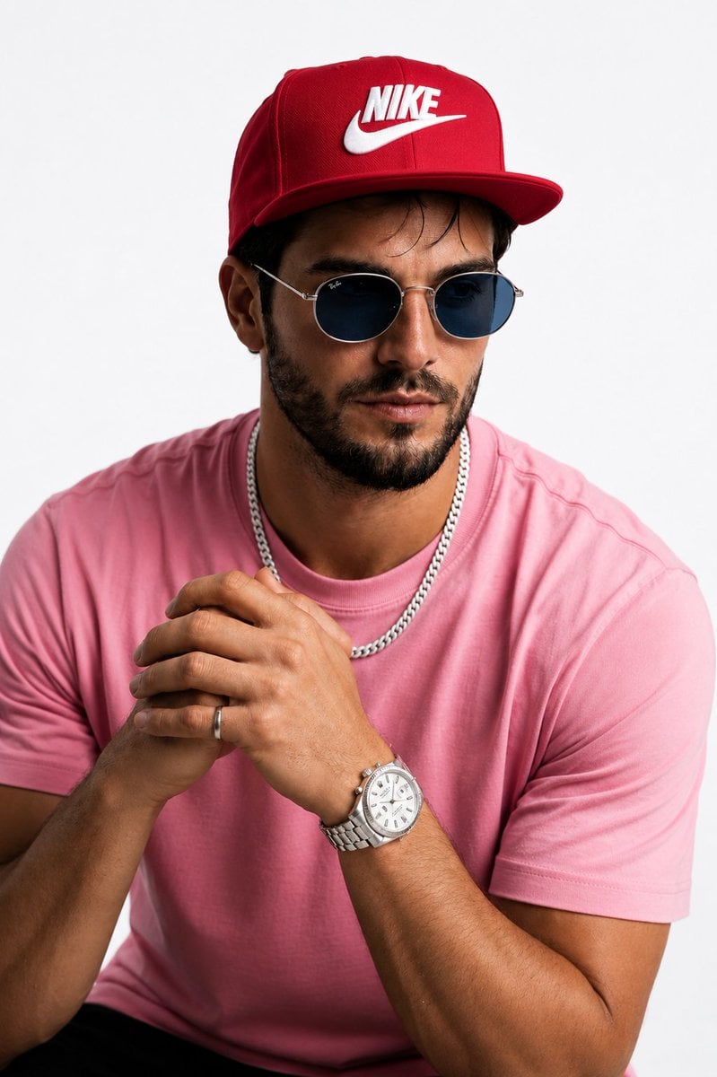 Hyperrealistic Streetwear Studio Portrait