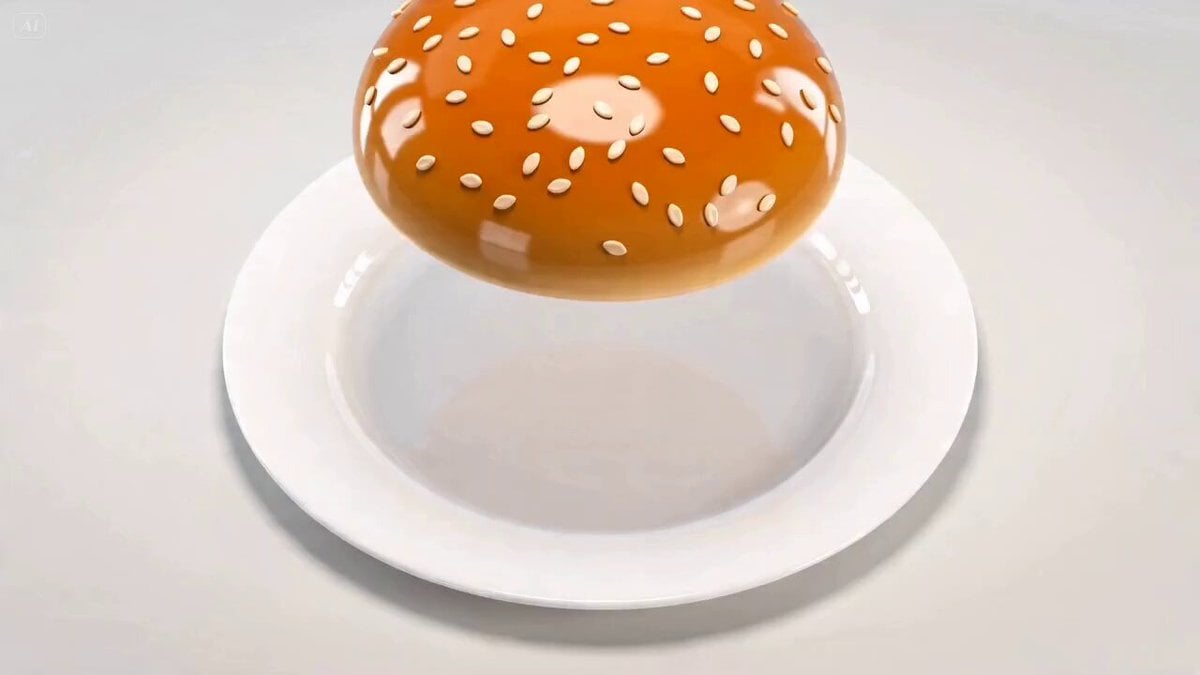 Cartoon Food Rhythmic Stacking