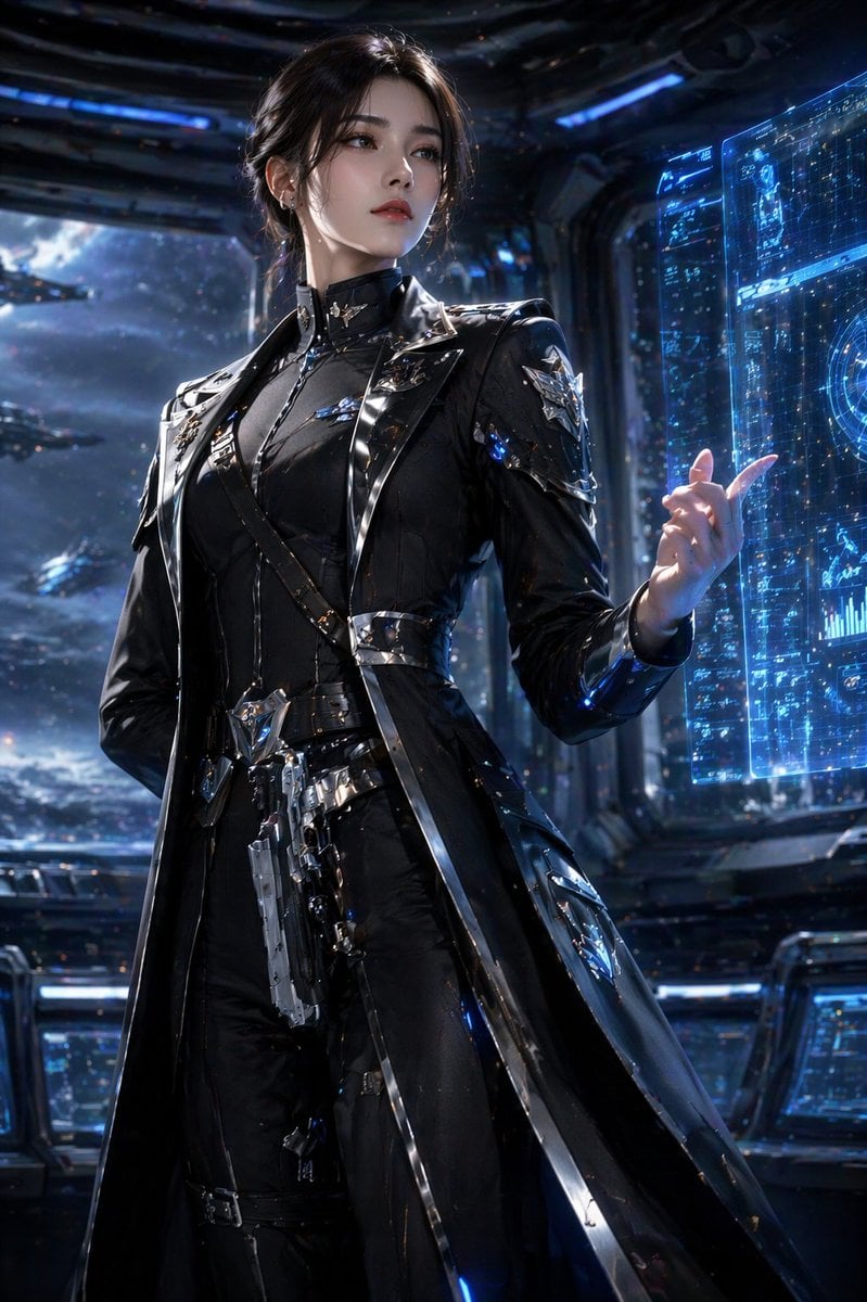Sci-Fi Commander Portrait