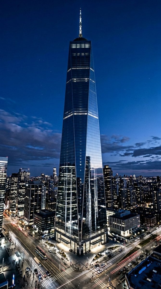 Futuristic Skyscraper Image Prompt (Nano Banana 2)