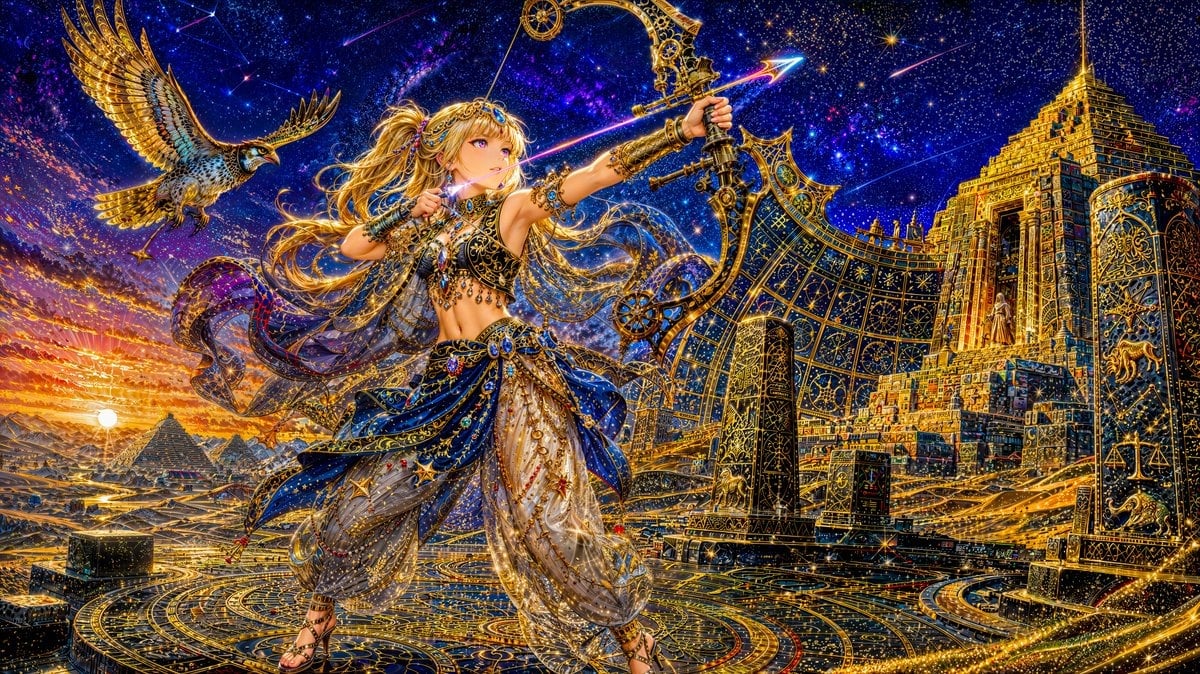 Celestial Archer in Golden Star Temple