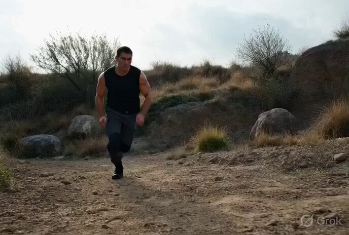 Cinematic Martial Arts Combat Sequence